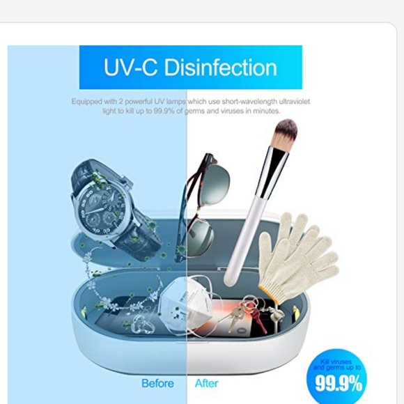 NIB Fast Charging + UV Sanitation Box + Essential Oil Diffuser - Picture 2 of 4